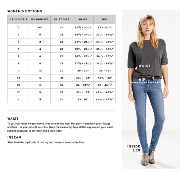 Levi's 535 Super Skinny Jeans in Mid Roast - Picture 3 of 5